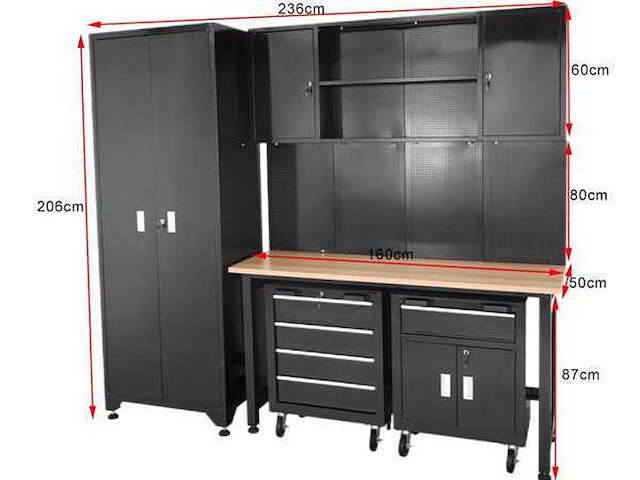 Eversteel - 2026 - ev-22-3 - gereedschapswagen - afbeelding 3 van  6