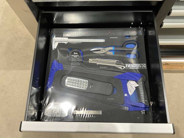 Eversteel - ev 25 11 - professionele gereedschapswagen - afbeelding 2 van  19