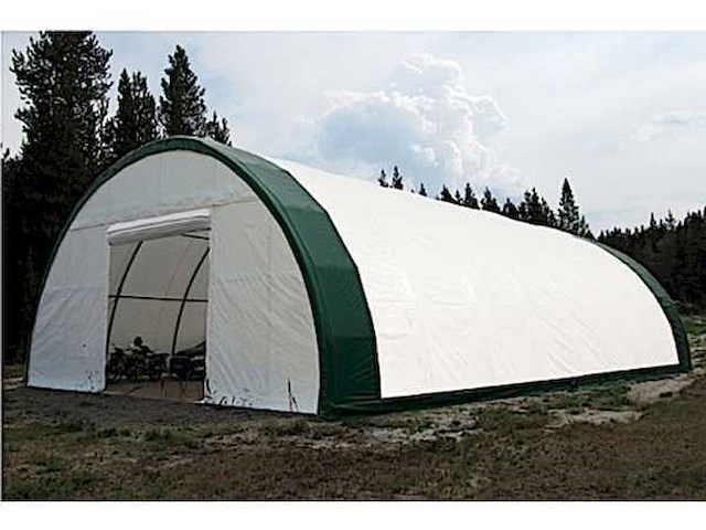 Eversteel - opslag tent/storage building ev-40-60-20 - afbeelding 1 van  6