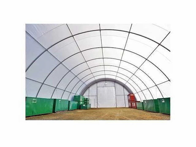 Eversteel - opslag tent/storage building ev-40-80-20 - afbeelding 1 van  2