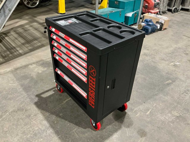 Eversteel gevulde gereedschapswagen - afbeelding 4 van  11