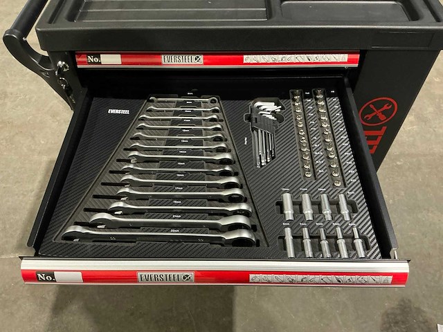 Eversteel gevulde gereedschapswagen - afbeelding 6 van  8
