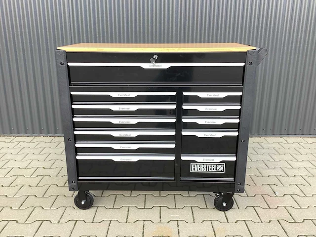 Eversteel jumbo xxxl 12/10 professional gevulde gereedschapswagen - afbeelding 1 van  10