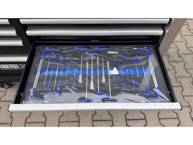 Eversteel profi ev-22-12xxl professional gevulde gereedschapswagen - afbeelding 2 van  12