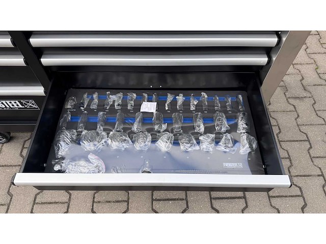 Eversteel profi ev-22-12xxl professional gevulde gereedschapswagen - afbeelding 7 van  7