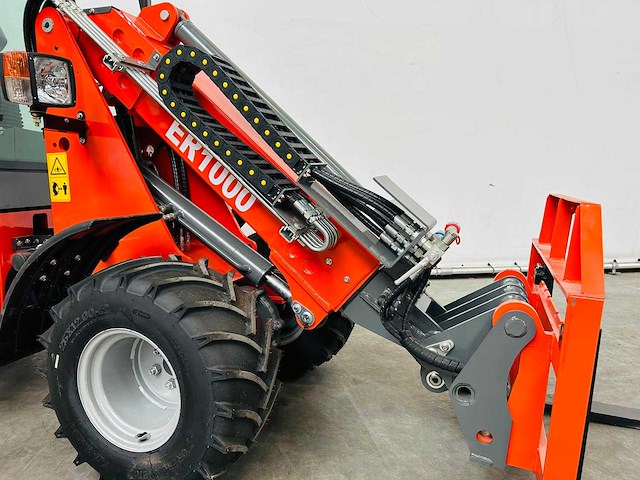 Everun - 2026 - er1000 - telescopische knikwiellader kubota euro5 - afbeelding 2 van  30