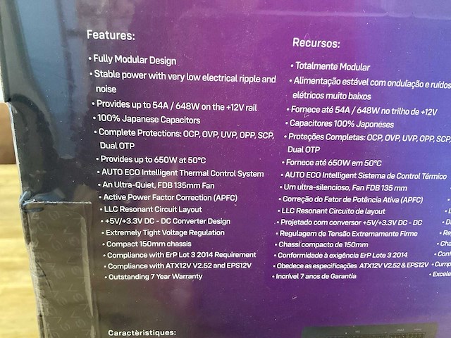 Evga 650gt supernova power supply - afbeelding 2 van  3