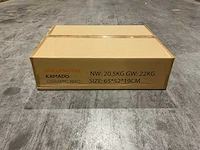 Eviq grillmaster kamado 21" keramische bbq - afbeelding 17 van  21
