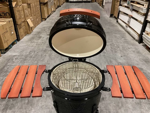 Eviq grillmaster kamado 21" keramische bbq - afbeelding 8 van  21