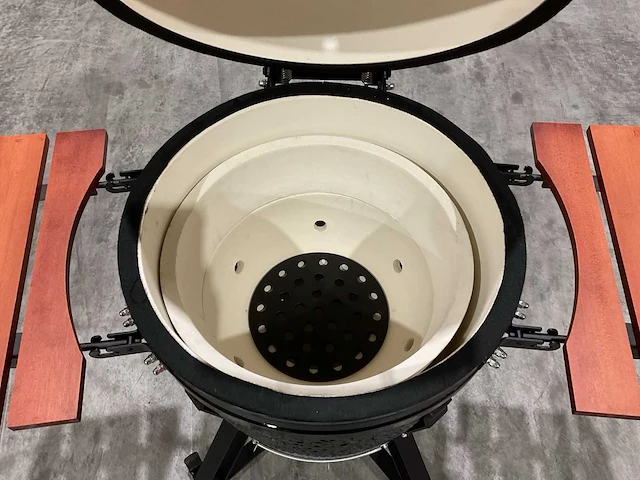 Eviq grillmaster kamado 21" keramische bbq - afbeelding 9 van  21