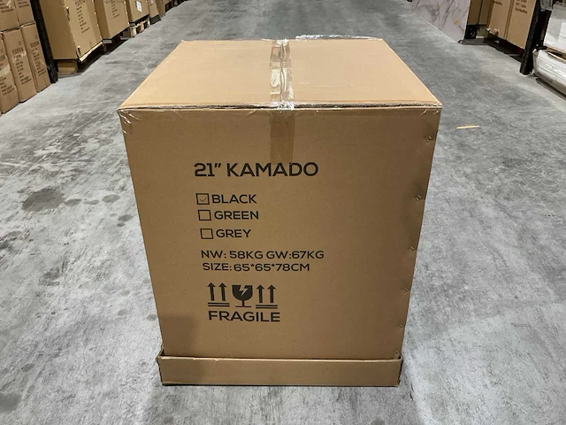 Eviq grillmaster kamado 21" keramische bbq - afbeelding 13 van  21
