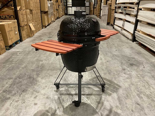 Eviq grillmaster kamado 21" keramische houtskool bbq - afbeelding 3 van  56