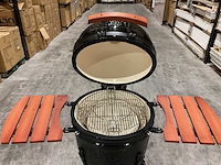 Eviq grillmaster kamado 21" keramische houtskool bbq - afbeelding 10 van  56