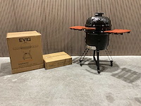 Eviq grillmaster kamado 21" keramische houtskool bbq - afbeelding 15 van  56