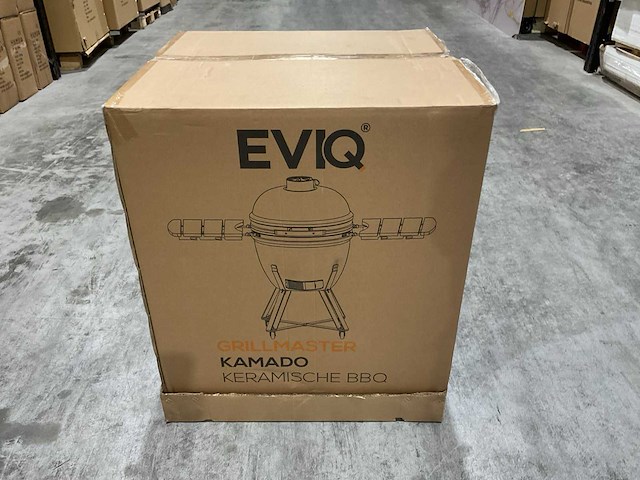Eviq grillmaster kamado 21" keramische houtskool bbq - afbeelding 12 van  56
