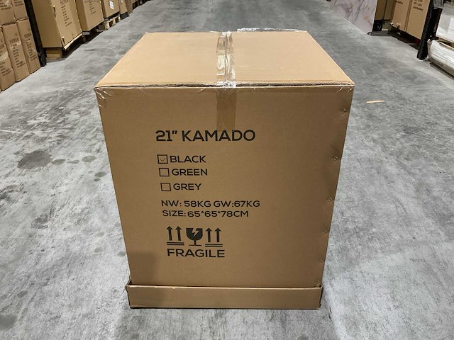 Eviq grillmaster kamado 21" keramische houtskool bbq - afbeelding 23 van  56
