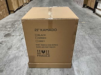 Eviq grillmaster kamado 21" keramische houtskool bbq - afbeelding 23 van  56