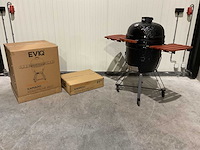 Eviq grillmaster kamado 21" keramische houtskool bbq - afbeelding 37 van  56