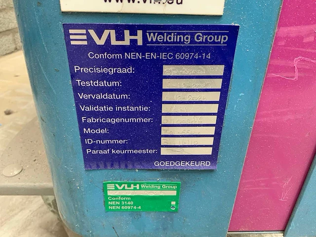 Evlh ess e2 5500/dvk 2 mig lasapparaat - afbeelding 3 van  9