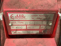 Evo products ds4005 industriële stofzuiger - afbeelding 1 van  5