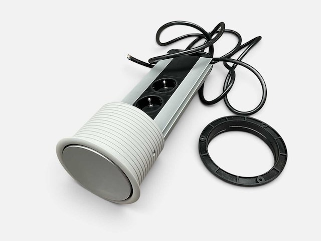 Evoline port uittrekbare inbouw stopcontact - afbeelding 2 van  3