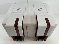 Evolis (primacy) simplex expert fire-red card printers (2x) - afbeelding 3 van  10