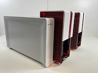Evolis (primacy) simplex expert fire-red card printers (2x) - afbeelding 5 van  10