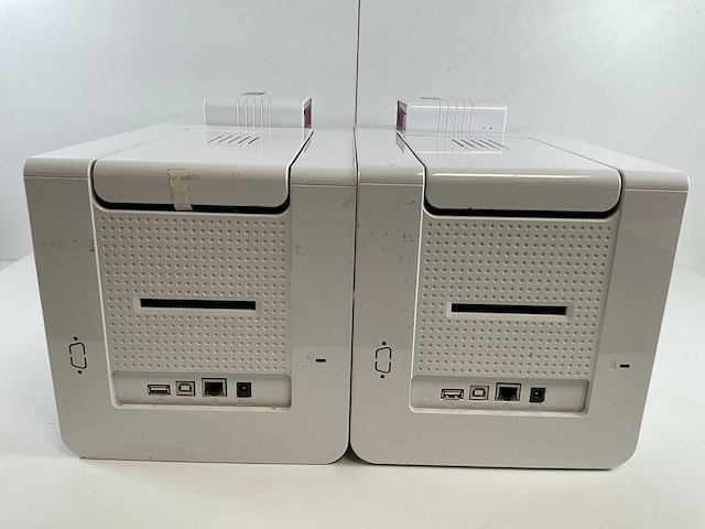 Evolis (primacy) simplex expert fire-red card printers (2x) - afbeelding 6 van  10