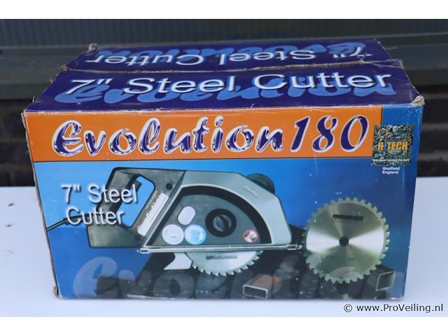 Evolution 180 cirkelzaagmachine 7" - afbeelding 1 van  8
