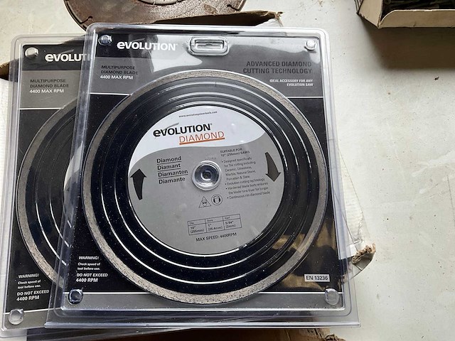 Evolution diamant zaagblad (10x) - afbeelding 1 van  5