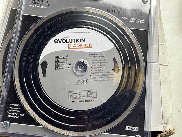 Evolution diamant zaagblad (10x) - afbeelding 5 van  5