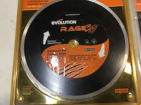 Evolution rage3 zaagblad (3x) - afbeelding 2 van  4