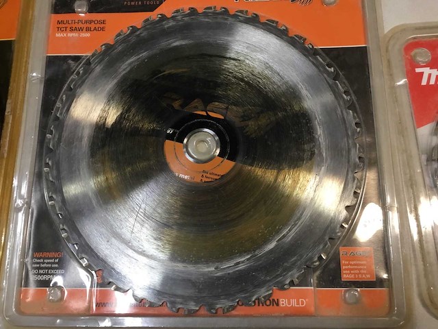 Evolution rage3 zaagblad (3x) - afbeelding 3 van  4