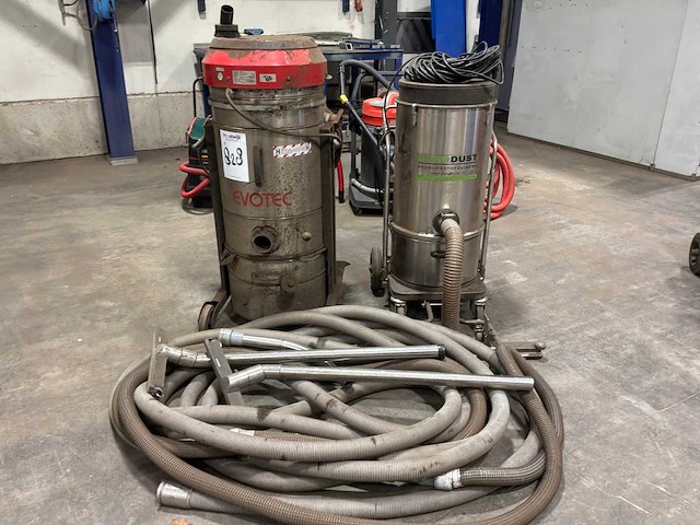 Evotec / agrodust ep1136 / f3313 t industriële stofzuiger (2x) - afbeelding 3 van  10