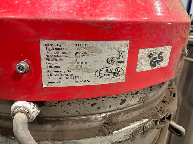 Evotec / agrodust ep1136 / f3313 t industriële stofzuiger (2x) - afbeelding 9 van  10