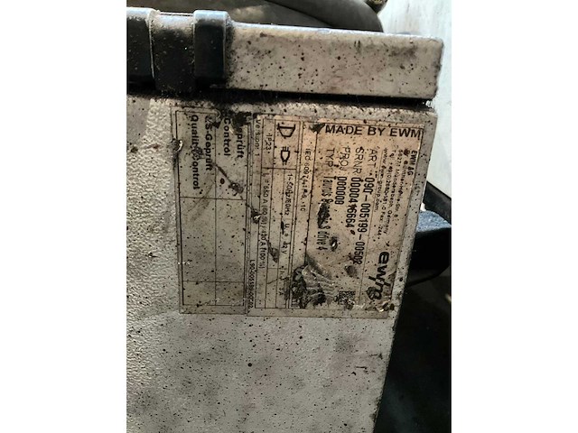 Ewm taurus 401 synergic s mm fdw mig/mag lasapparaat - afbeelding 3 van  11