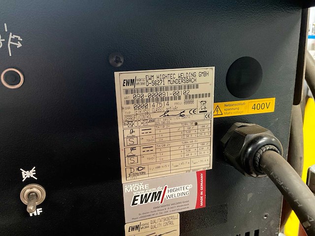 Ewm terix521 classic activar tig-lasmachine - afbeelding 3 van  4