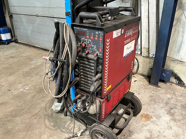 Ewm tetrix 300 ac/dc comfort tig-lasmachine - afbeelding 4 van  10