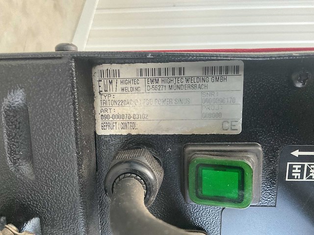 Ewm triton 220 ac/dc lasapparaat - afbeelding 2 van  10