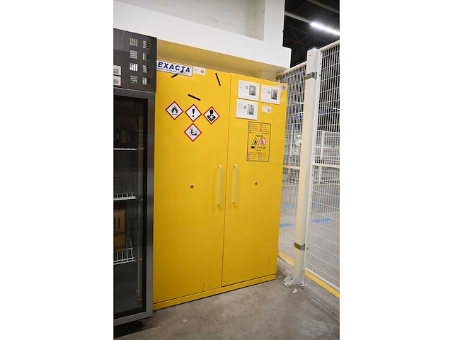 Exacta 90 chemicaliën veiligheidskast - afbeelding 2 van  6