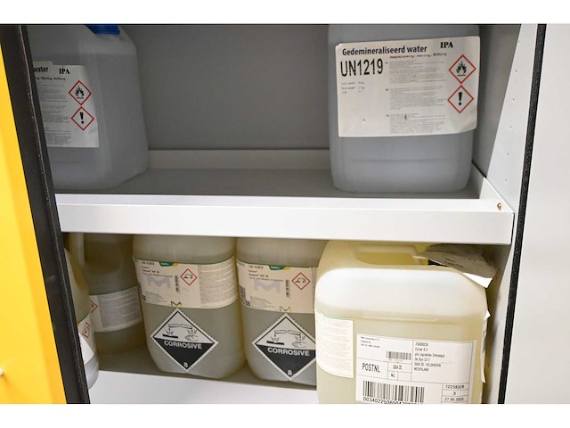 Exacta 90 chemicaliën veiligheidskast - afbeelding 4 van  6