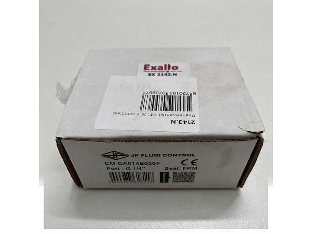 Exalto 24v magneetventiel voor ruitenwisser installatie 1/4 inch - 2143.n - afbeelding 4 van  4