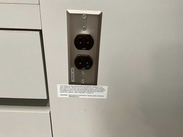 Examination table - afbeelding 6 van  7