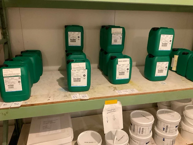 Exberry shade apple green natuurlijk groen kleurconcentraat 12,5kg (2x) - afbeelding 2 van  2