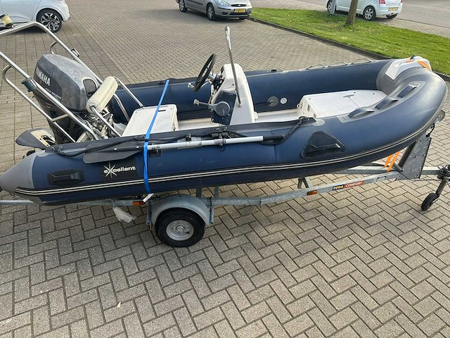 Excellent - 360 yamaha 25 pk - rubberboot - afbeelding 1 van  14