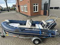 Excellent - 360 yamaha 25 pk - rubberboot - afbeelding 7 van  14