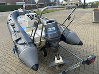 Excellent - 360 yamaha 25 pk - rubberboot - afbeelding 9 van  14