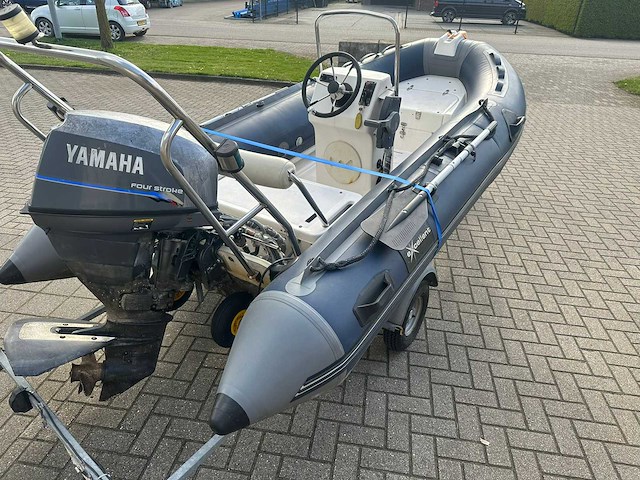 Excellent - 360 yamaha 25 pk - rubberboot - afbeelding 10 van  14