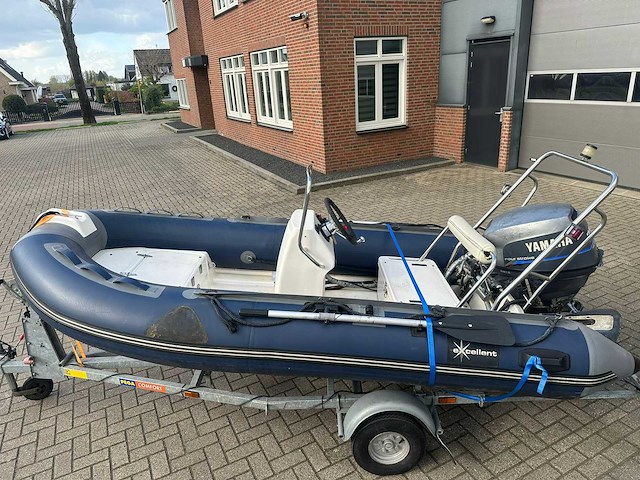 Excellent - 360 yamaha 25 pk - rubberboot - afbeelding 11 van  14