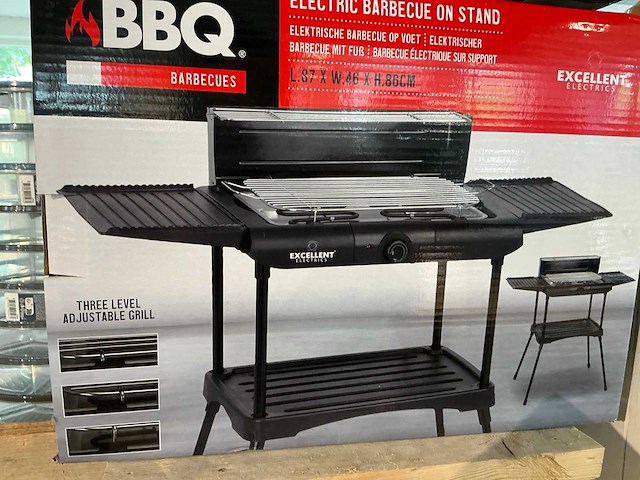 Excellent electrics elektrische barbecue - afbeelding 2 van  4